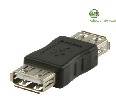 CONETOR LIGADOR USB 2.0 A FÊMEA/FÊMEA