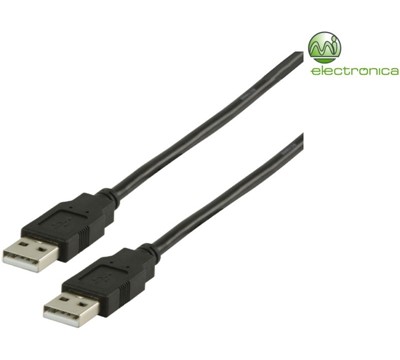 CABO USB 2.0, USB A MACHO - USB MACHO 5M
