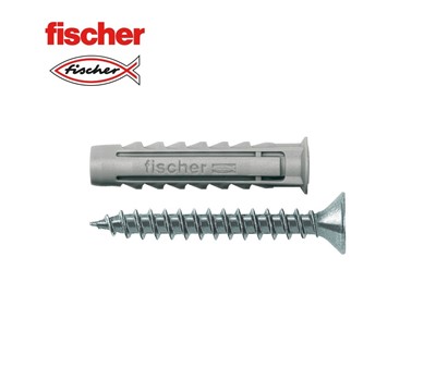 BUCHA+PARAFUSO SXT 8-5,5x50 FISCHER 50 UNI.