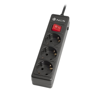 EXTENSÃO 3 TOMADAS C/ PROTEÇÃO NGS GRID 300