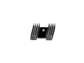 DISSIPADOR DE CALOR TO22/TO3P 10.9°C/W