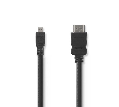 CABO HDMI ALTA VELOCI. C/ ETHERNET-CONETOR/MICROCON. 1,5M