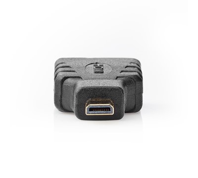 ADAPTADOR HDMI | MICROCONETOR HDMI - HDMI FÊMEA PRETO