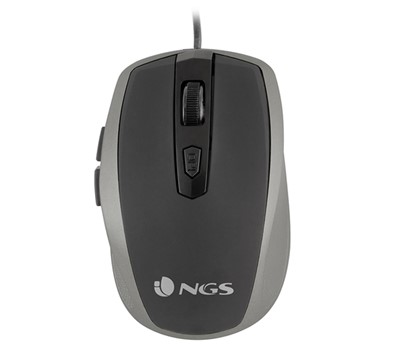 RATO GAMING ÓTICO 2400 DPI C/ FIO E ILUMINAÇÃO LED NGS