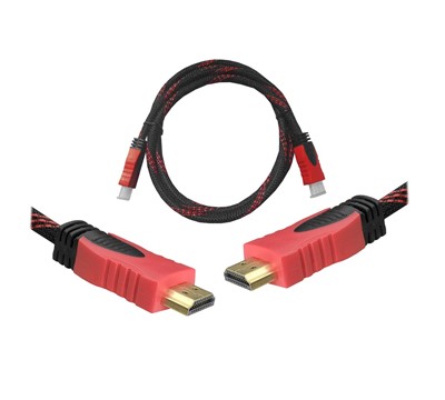 CABO HDMI-HDMI 1,5M v1.4 VERMELHO