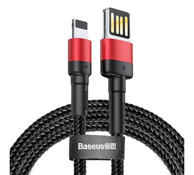 CABO USB-LIGHTNING 2,0m 1,5A BASEUS CAFULE PRE/VR 2X SAÍDAS
