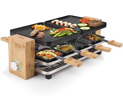 GRELHADOR RACLETTE PRINCESS PURE 8 CHEESE&GRILL