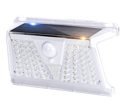 LUZ DE PAREDE C/ SENSOR SOLAR 6500K 260lm