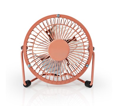 VENTILADOR DE MESA 100MM 3W ROSA VINTAGE