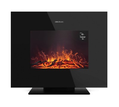 LAREIRA ELÉTRICA DECORATIVA 26" 2000W READYWARM 2700 DESIGN FLAMES PRETO