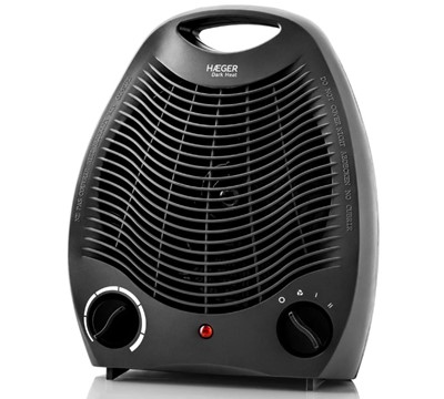 TERMOVENTILADOR 2000W - HAEGER DARK HEAT