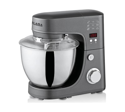 BATEDEIRA TAÇA INOX 4.2L 800W 3 ACESSÓRIOS CINZENTA FLAMA