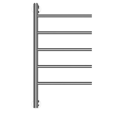 TOALHEIRO ELECTRICO 62.5x40cm 250W-HAEGER DESIGN CHROME CROMADO