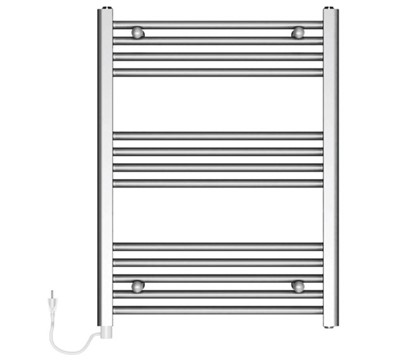TOALHEIRO ELECTRICO 80x60cm 300W-HAEGER FAMILY WARM CHROME