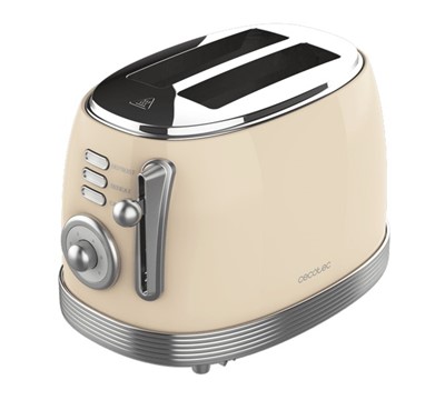 TORRADEIRA 2 ABERT 850W TOAST&TASTE 800 VINTAGE LIGHT BEIGE