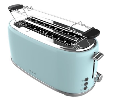 TORRADEIRA 2 ABERT 1630W TOAST&TASTE 1600 RETRO DOUBLE BLUE