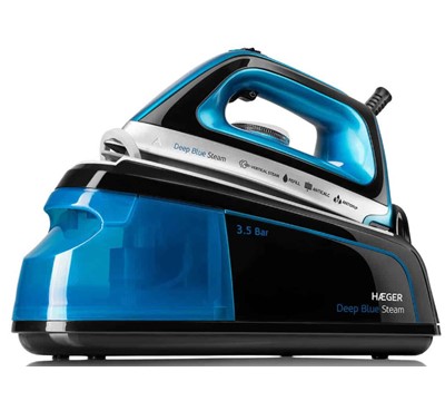 GERADOR DE VAPOR 2200W - HAEGER BLUE WHITE STEAM