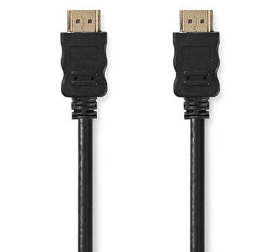 CABO HDMI ALTA VELOCI. C/ ETHERNET-CONETOR HDMI-3M-PRETO