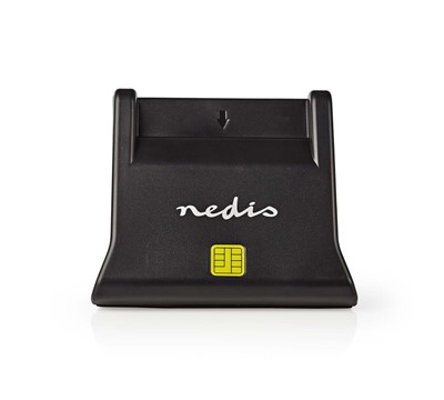 LEITOR DE CARTÕES CHIP INTELIGENTE 1BK USB NEDIS