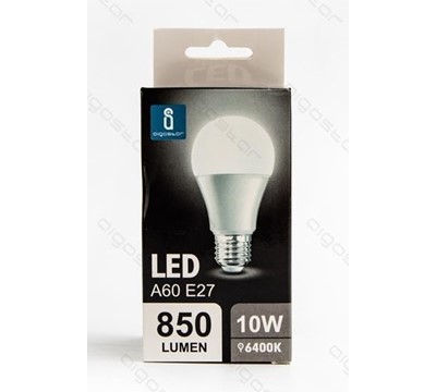LAMPADA LED A60 10W BRANCO FRIO BOX