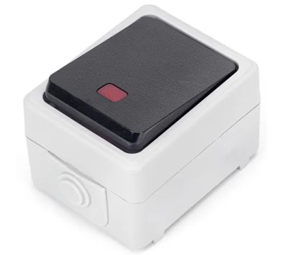 TOMADA SCHUKO EXTERIOR C/ TAMPA IP54 10A 2500W