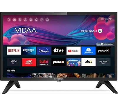 TELEVISOR LED 24" STRONG SMART TV HD DVBT-T2/C/S2