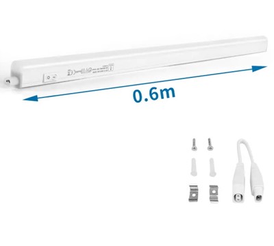 LAMPADA TUBULAR LED T5 60CM 8W/220V 6500K