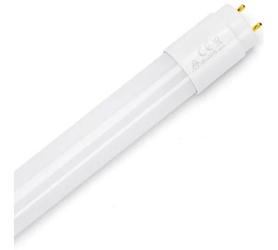 LAMPADA TUBULAR T8 VIDRO 9W 900LM 60cm 6500K