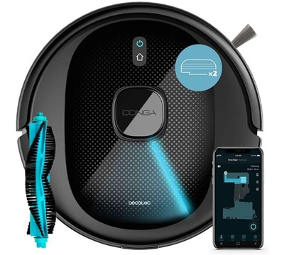 ASPIRADOR ROBOT 280min AUTO. 7000Pa CONGA 8290 IMMORTAL ULTRA POWER X-TREME