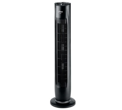 VENTOINHA DE COLUNA 81.5CM 45W PRETO - UFESA RIGA