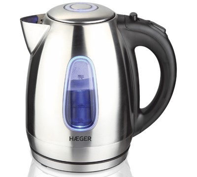 JARRO ELÉCTRICO 1.7L 2200W INOX - HAEGER MOLDAVIE