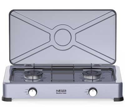 FOGAREIRO DE 2 BICOS (70 e 80mm)- HAEGER DOUBLE COOK
