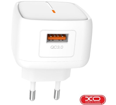 ALIMENTADOR USB-A 5V 3A BRANCO XO