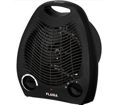 TERMOVENTILADOR FLAMA BASIC 2000W 2301FL PRETO