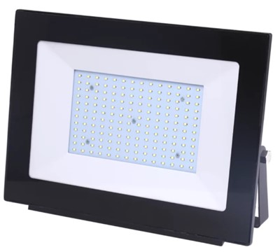 PROJETOR LED 150W 13500lm 6400K IP65 PRETO