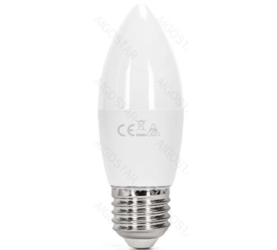 LAMPADA LED E27 C37 10W 4000K