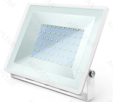 PROJETOR LED 50W 4500lm 6400K IP65 BRANCO