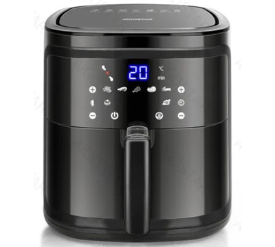 FRITADEIRA SEM ÓLEO 1900W 7L PRETO