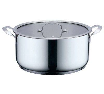PANELA ø 28cm 28X13.5cm - HAEGER INOX POT 28H