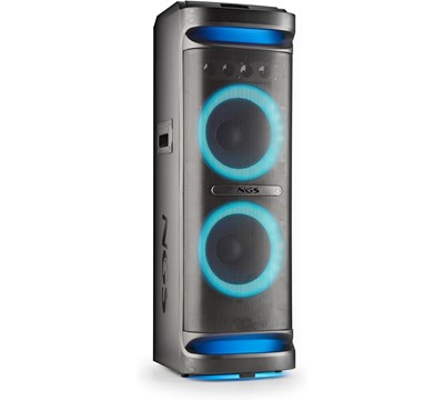 COLUNA ATIVA DOUBLE 10" WOOFER SPEAKER 4000W