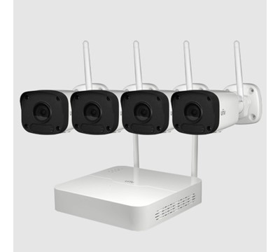 UNIVIEW KIT WIFI 4 CAM. BULLET 2MP IR - NVR 8CH