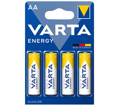 BLISTER 4X PILHA VARTA ENERGY AA LR06