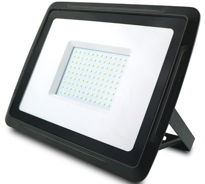PROJETOR LED SLIM 100W 6000K PRETO