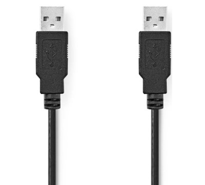 CABO USB 2.0 | USB-A MACHO | USB-A MACHO 5M 480Mbps