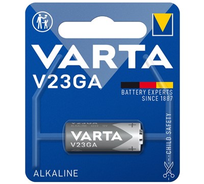 PILHA VARTA ALCALINA V23GA (23A) 12V BLÍSTER 1 UNI.