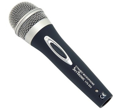 MICROFONE MÃO DINÂMICO 600ohm - FICHA XLR