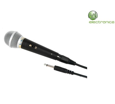MICROFONE MÃO DINÂMICO 600ohm - FICHA XLR
