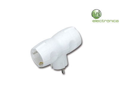 2X TOMADAS ADAPTADOR CILINDRICO 3680W