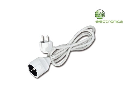 CABO EXTENSÃO TOMADA ELECTRICA 2M 3680W